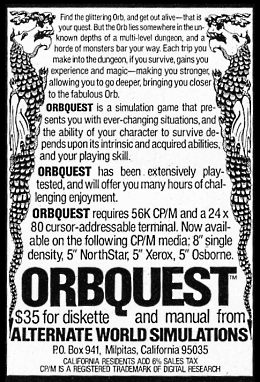 Do you know how many RPGs are named Orbquest? A ton.